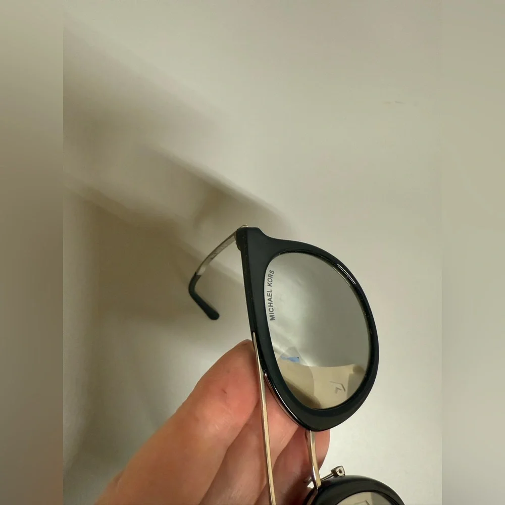 Michael Kors Silver Mirror; Female Sunglasses